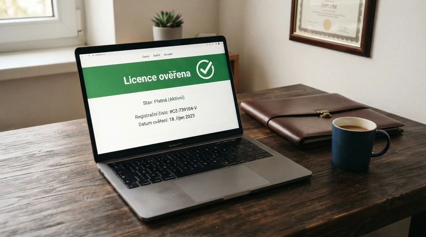 Úřední dokument s logem Ministerstva financí ČR a razítkem