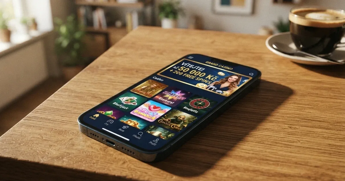 Nejlepší mobilní casino v Česku: žebříček 10 licencovaných provozovatelů