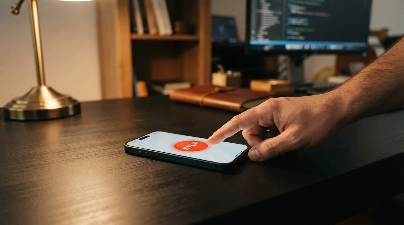 Tlačítko panic button na webové stránce online kasina