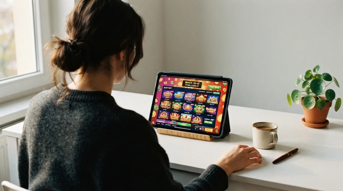 Srovnávací tabulka zobrazující deset českých online casin s jejich bonusy za registraci